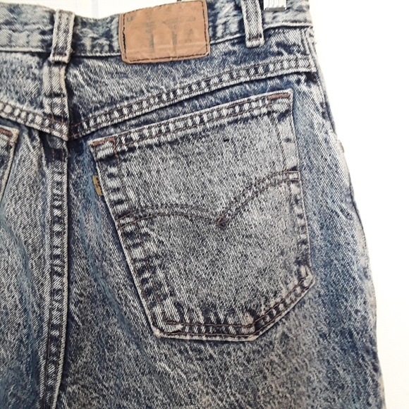 Vintage Levis Strauss Acid Wash Jeans Made in USA - Picture 7 of 8